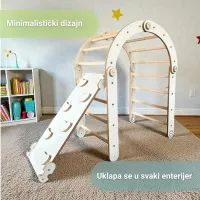 Pikler trougao + ljuljaska + rampa