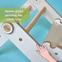 Pikler trougao + ljuljaska + rampa