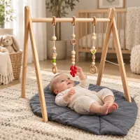 Drveni baby gym 0+